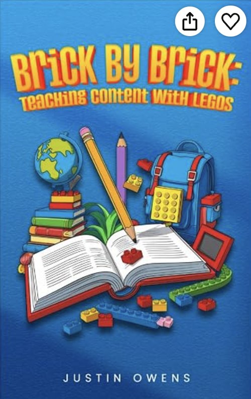 Brick by Brick: Teaching Content With LEGOs book cover