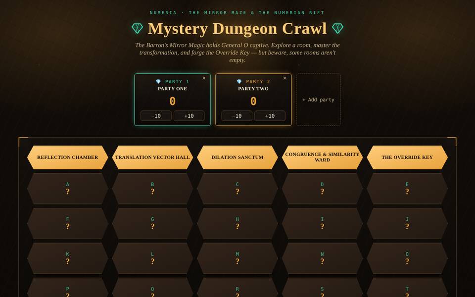 Screenshot of Dungeon Crawl: Mirror Maze