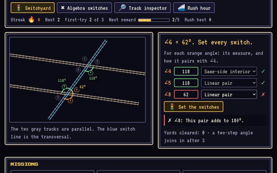 Screenshot of Rail Yard